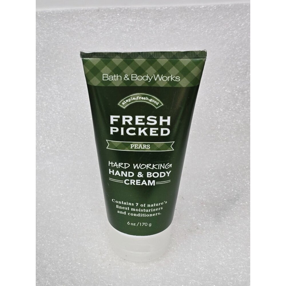Bath & Body Works Fresh Picked Pears Hand & Body Cream 6 Oz